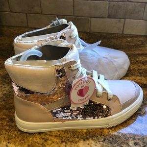 Brand new kids sneakers from Justice. Size 5